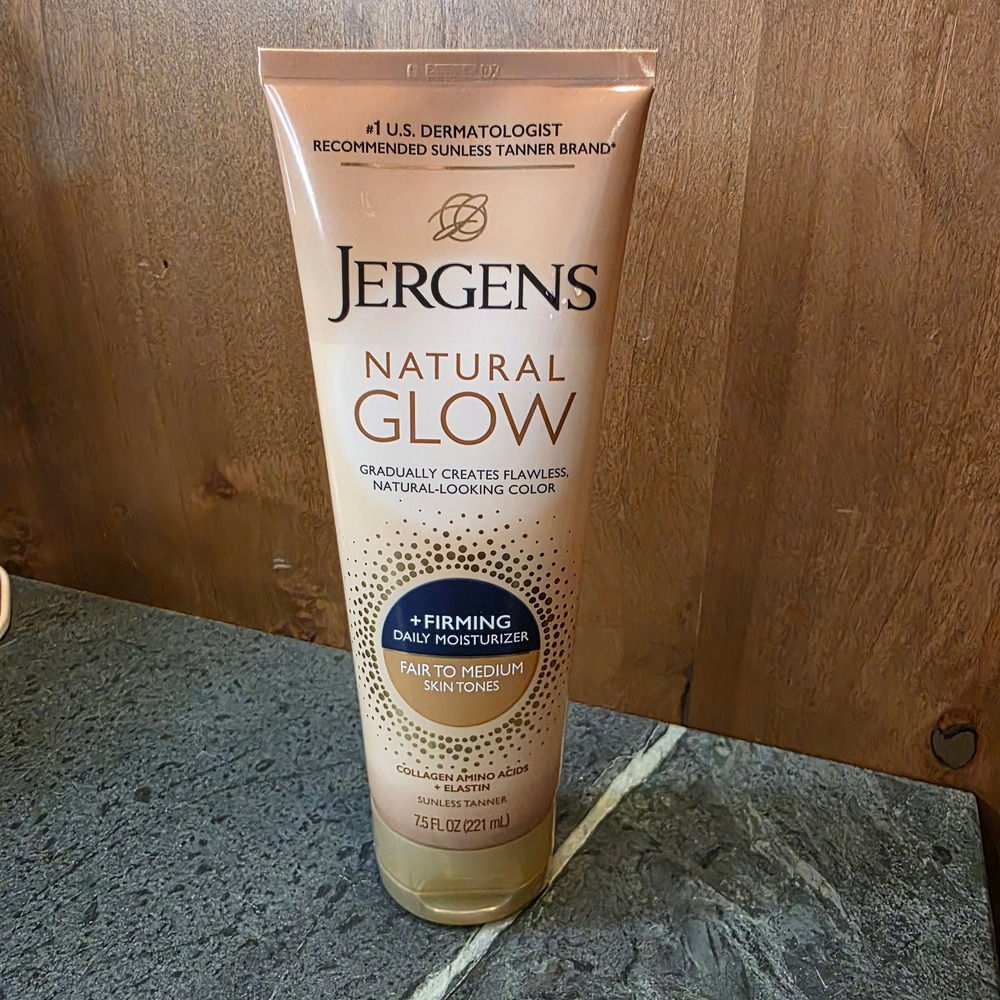 Jergens Natural Glow Firming Daily Moisturizer Fair to Medium 7.5 fl oz